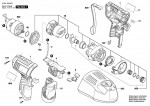 Bosch 3 601 JA6 9E1 GDR 12-LI Impact Wrench Spare Parts